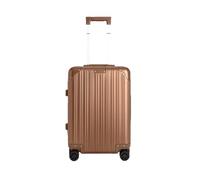 LUGGAGE ALUMINIUM - Maleta Rígida De Aluminio Con Doble Cierre TSA Y Ruedas Multidireccionales Check-in M (45x25.7x66.5cm)