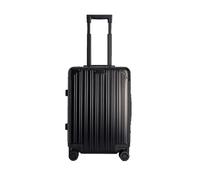 CREATE / Luggage Aluminium/Maleta rígida Negro / 40x23x55cm / Doble Cierre TSA, Ruedas multidireccionales, Organizador Interior, Impermeable, Mango telescópico