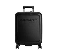 CREATE / Luggage Studio Pocket/Maleta rígida de policarbonato Apta para aerolíneas Low Cost Negro / 40.5x20.5-26.5x53.5cm / Candado TSA, Ruedas multidireccionales, Organizador Interior
