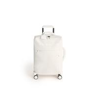 CREATE / Luggage Studio Soft/Maleta Blanda de poliéster Blanco Roto / 47x25.5x65cm / Candado TSA, 4 Ruedas Dobles, Organizador, Mango telescópico, Tejido Impermeable, Etiqueta identificativa