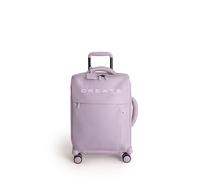 CREATE / Luggage Studio Soft/Maleta Blanda de poliéster Lavanda / 39x20.5x56cm / Candado TSA, 4 Ruedas Dobles, Organizador, Mango telescópico, Tejido Impermeable, Etiqueta identificativa