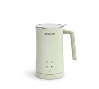 CREATE/MILK FROTHER STUDIO/Espumador calentador de leche eléctrico verde/Pantalla táctil, 4 programas automáticos, sitema de seguridad, 350ml, uso en frío o en caliente, 400 W