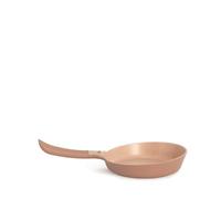 CREATE / PAN STUDIO/Sartén de aluminio fundido de Ø24cm con revestimiento cerámico moca/Asa de baquelita, para todo tipo de cocinas, resistente y duradera, fácil de limpiar, libres de PFOA