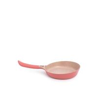 CREATE / PAN STUDIO/Sartén de aluminio fundido de Ø24cm con revestimiento cerámico terracota/Asa de baquelita, para todo tipo de cocinas, resistente y duradera, fácil de limpiar, libres de PFOA
