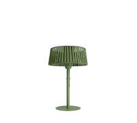 CREATE/PATIO HEATER COMPACT/Estufa de infrarrojos para terrazas y exteriores verde sage/Sistema de calor rápido por infrarrojos-halógeno, sistema antivuelco, 1500W