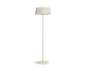 CREATE/PATIO HEATER/Estufa de infrarrojos para terrazas y exteriores blanco roto/Infrarrojos por carbono, sistema de seguridad, desconexión automática, 3 potencias de calefacción, 2100W