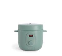 CREATE/RICE COOKER STUDIO/Arrocera eléctrica multifunción 2L verde sage/Programable hasta 24h. prepara tartas. guisos o sopas. función de mantener el calor. 400W