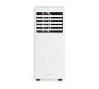CREATE/SILKAIR 7000 / Aire acondicionado portátil 3 en 1 blanco/Con kit de extracción para ventana corredera, estancias 26m², deshumidificador 36 L/día, temporizador 24h, modo sleep, 780W