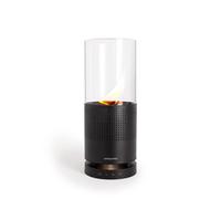 CREATE/Speaker Fire/Altavoz Bluetooth con Llama de bioetanol y luz LED/Bluetooth 5.0, Apto para Exteriores, 5h de autonomía, Control Remoto o táctil, luz led incorporada, 35W