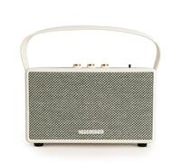 SPEAKER RETRO - Altavoz Portátil Con Bluetooth, USB Y AUX Blanco Roto