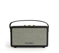 SPEAKER RETRO - Altavoz Portátil Con Bluetooth, USB Y AUX Negro