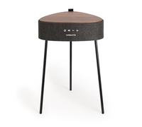 CREATE / Speaker Table 180 / Mesa Altavoz Madera Oscura/Sonido unidireccional 180º. Bluetooth 5.0. Cargador inalámbrico. 5h de autonomía. Formato MP3. WMA y WAV.