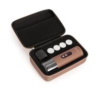 CREATE / THERA MOVE/Cafetera express portátil con funda de transporte para cápsulas y café molido moca/Preparación en frío y en caliente, 15 bar, capacidad de 80ml, 150W