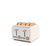 TOAST RETRO - Tostadora Para Rebanadas Anchas Blanco Roto