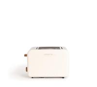 TOAST RETRO - Tostadora Para Rebanadas Anchas Blanco Roto
