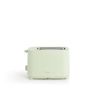 CREATE/TOAST STUDIO/Tostador verde / 6 Niveles de potencia, bandeja recogemigas, termostato, descongelación, recalentar, sistema de seguridad, 750W