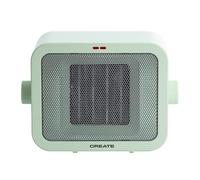 CREATE WARM BOX Calefactor Cerámico Verde/Calefactor Portátil-1500w