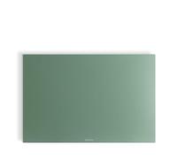 CREATE/WARM MINIMAL IR/Calefactor infrarrojo de pared con WiFi verde sage/Para estancias de hasta 10m². control desde la app. protección IP24. acabado espejo. 520W