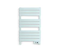 CREATE / Warm Towel 500W / Toallero eléctrico Azul / 96,9x5x55 cm/para Suelo o Pared, Temporizador, Pantalla LCD, bajo Consumo, termostato