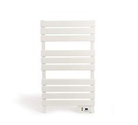 CREATE / Warm Towel 500W / Toallero eléctrico Blanco / 96,9x5x55 cm/para Suelo o Pared, Temporizador, Pantalla LCD, bajo Consumo, termostato