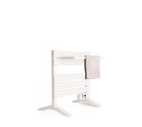 CREATE / Warm Towel Mini/Toallero Eléctrico Blanco con Patas y Estante / 58,4x41x55,8cm / Bajo Consumo, secatoallas, silencioso, Ultrafino, 150 W