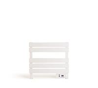 CREATE / Warm Towel Mini/Toallero Eléctrico de Suelo o Pared Blanco sin Patas / 52,3x8x55,8cm / Bajo Consumo, secatoallas, silencioso, Ultrafino, 150 W