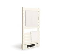 CREATE / WARMTOWEL Pro/Toallero eléctrico con Calefactor y WiFi Blanco Roto / 101x13x55cm / 1500W, 2 potencias, estancias hasta 12m², tecnología PTC