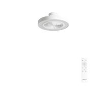 WIND CLEAR EASY - Ventilador De Techo 40W Silencioso Ø50 Cm Con Aspas Ocultas Con Luz LED Mando A Distancia