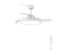 Wind Clear - Ventilador De Techo 40w Silencioso Ø108 Cm Con Luz Con Mando a Distancia by CREATE