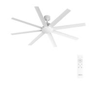 WIND INDUSTRIAL - Ventilador De Techo 40W Silencioso Varios Tamaños Sin Luz