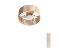 CREATE / WIND LAMP WOVEN/Ventilador de techo con luz con mando arena / 25W. Programable. Ø56.5 cm. función verano-invierno. luz led 3 temperaturas. cuerpo de cuerda. flujo aire concentrado