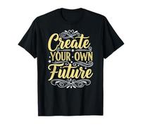 Create Your Future Inspirational Motivation Typography Camiseta