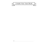 Create Your Own Book: Blank Cover | For Kids to Write and Draw a Story with Guided Planning Pages