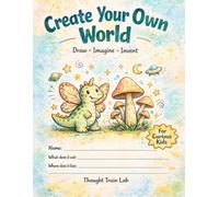 Create Your Own World: A Creative Colouring and Activity Book for Kids to Imagine, Draw and Explore- Earn the Creator Badge (Thought Train Lab)