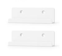 CreaTech Solutions Soporte de Pared para Tablet Universal Valido para Cualquier Modelo y Marca/Soporte de Tableta para Pared Minimalista Universal/Soporte para Tablet (Blanco)