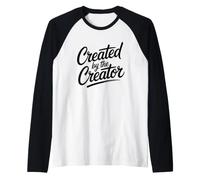 Created by The Creator Camiseta Manga Raglan