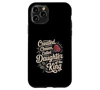 Created Chosen Called Daughter of King Christian Jesus God Carcasa para iPhone 11 Pro