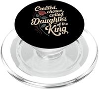Created Chosen Called Daughter of King Christian Jesus God PopSockets PopGrip para MagSafe