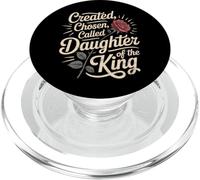 Created Chosen Called Daughter of King Christian Jesus God PopSockets PopGrip para MagSafe