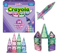 Createon crayola brillo azulejos magnticos conjuntos para nios azulejos magnticos para nios juguetes stem y Montessori para nios y nias de ms