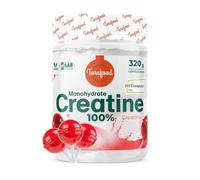 Creatina Creapure Monohidrato en Polvo | 320G | Sabor Lollipop | Aumento de Masa Muscular y Resistencia | Gran Solubilidad | 100% Vegana | Torafood
