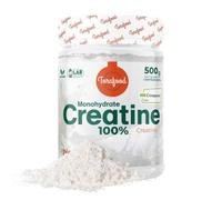 Creatina Creapure Monohidrato en Polvo | 500G | Sabor Neutro | Aumento de Masa Muscular y Resistencia | Gran Solubilidad | 100% Vegana | Torafood