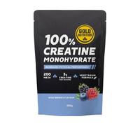 Creatina GOLD NUTRITION Monohidratada Sabor Frutas del Bosque (200g)