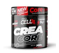Creatina Monohidratada 100% Pura Sin Aditivos y Sin Azucar (300g) - Sabor Neutro - Suplemento Deportivo de Creatina en Polvo para Aumento de Fuerza y Recuperación Muscular - Consumo Diario CreaCore
