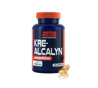 Creatina monohidratada alcalina - Kre-alcalin Competition - Kre-Alkalyn® - Mega Plus Sport Nutrition - Formula mejorada kre alkalyn- ph corregido - pre entreno - 120 capsulas