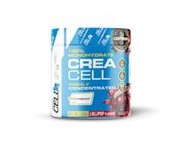 Creatina Monohidratada Creapure ® (99%) Pura - (300g / 60 servicios) - Suplemento Deportivo para el Aumento de la Fuerza y Recuperación Muscular - Apto para Consumo Diario | CreaCell (300g, Piruleta)