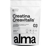 Creatina Monohidratada Creavitalis® ALMA® 300 g | Creatina Creapure Monohidrato en Polvo 99,9% Pureza Premium | Vegana, Sin Gluten ni Lactosa | 100 Dosis Disolución Instantánea | Fabricada en Alemania