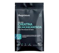 Creatina Monohidratada en Polvo 1kg/1000g para 330 Días | 100% Puro, Factor de Malla 200, 100% Monohidrato de Creatina Micronizada - Sin Sabor, Vegana, Cuchara Incluida
