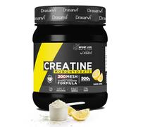 Drasanvi Creatina Monohidratada 500g Sabor Limón | Sport Live | 88 Servicios | 3g Creatina Pura por Dosis | Creatina Micronizada en Polvo | 0% Azúcar | Suplemento Deportivo Alta Intensidad