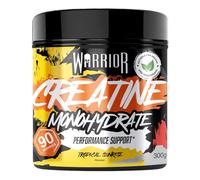 Creatina Monohidratada Micronizada Warrior 300 g - Suplemento Deportivo 100% Puro - Mejora Rendimiento y Recuperación Muscular - 5 g por Ración - Alta Absorción y Máxima Pureza (Tropical Sunrise)
